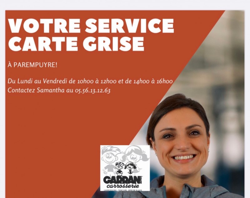 faire ma carte grise à coté de chez moi dans un garage